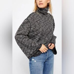 FREE PEOPLE We The Free Sunny Days Turtleneck Sweater Size XS